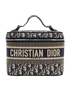 Diortravel Vanity Case, &pound;895, Handbags, Navy, Fabric, Front view